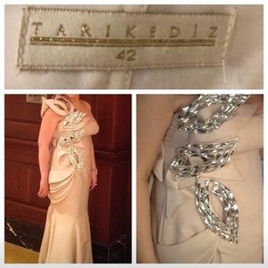 Tarik Ediz Lebanese Designer Elegant Formal Dress